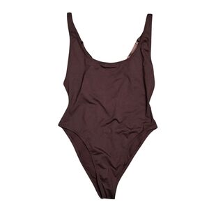 SKIMS Signature Swim SCOOP NECK ONE PIECE Womens Large